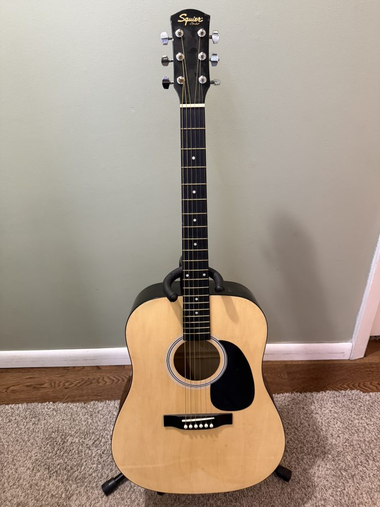 Fender Squire acoustic guitar for sale